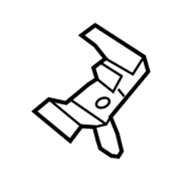 BMW 51-23-7-164-801 Lock, Upper Section, Left