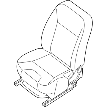 Nissan 87601-9AA0A Frame Front Back RH