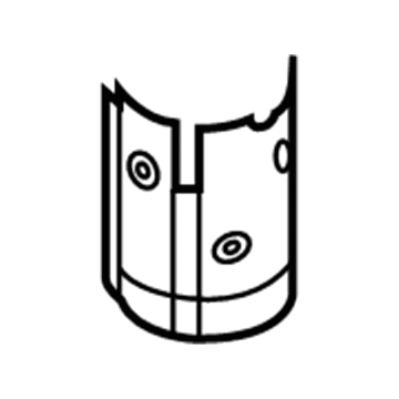 Nissan 20853-7Y000 Lower Shelter