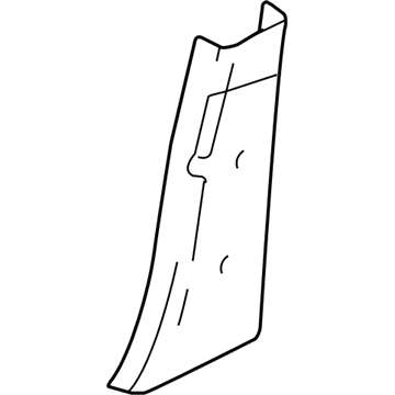 Ford 5F9Z-7424346-AAB Lower Center Pillar Trim