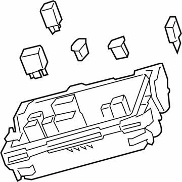 GM 23278412 Fuse & Relay Box