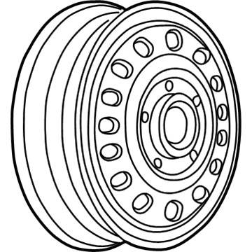 GM 9592808 Wheel