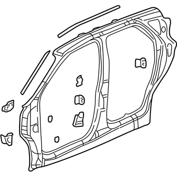 GM 88898737 Frame, Body Side Outer