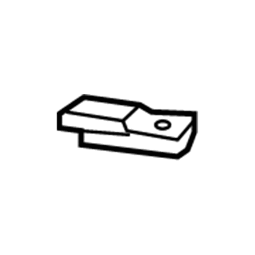 Honda 71505-SZA-A00 Bracket, R. RR. Bumper Side