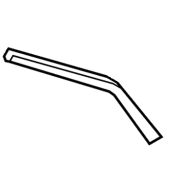 Honda 71593-SZA-A00 Spacer, R. RR. Bumper Side