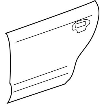 Ford 2M5Z-5424700-AA Outer Panel