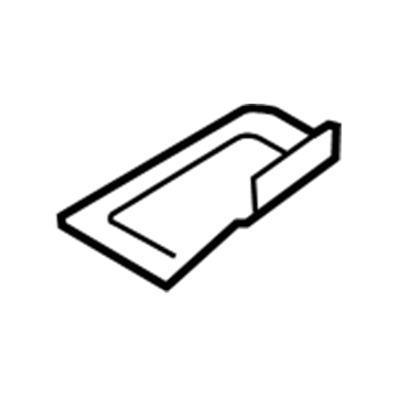Lexus 57836-0E020 Reinforcement, Rear NO.1 Seat Leg, Rear NO.2