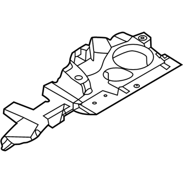 BMW 51-47-7-427-589 MOUNT, WAIST RAIL, LEFT