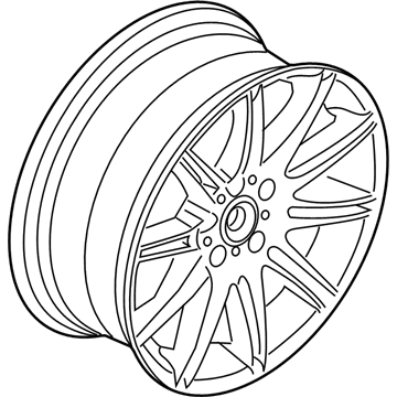 BMW 36-11-7-847-084 Light Alloy Rim