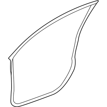 Mopar 5074513AD WEATHERSTRIP-Front Door Mounted