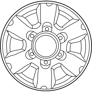 Nissan 40300-2S425 Aluminum Wheel
