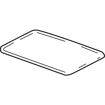 Ford 1F1Z-54500A18-AA Sunroof Glass