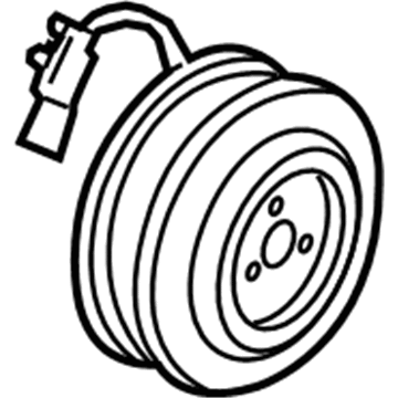 Ford HC3Z-19D786-A Clutch & Pulley
