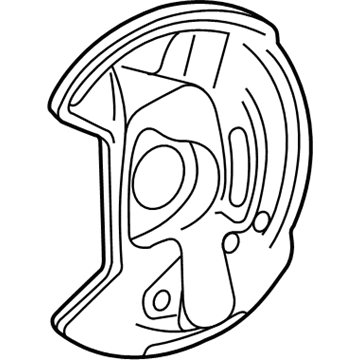 Mopar 5096878AA Bracket-Backing