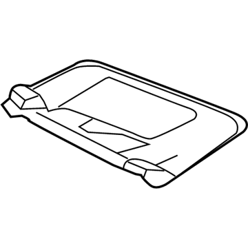 Honda 88217-TK8-A01ZG Holder Assy., Sunvisor *NH643L* (LIGHT GRAY)