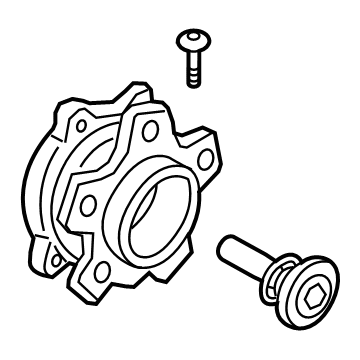 Toyota 42410-WAA01 Rear Hub & Bearing