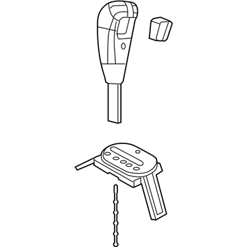 Ford 6M6Z-7210-A Shifter