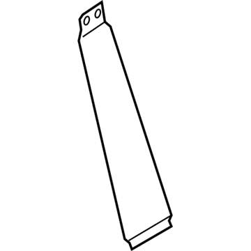 Hyundai 86373-3M000 Tape-Front Door Black Frame Rear RH