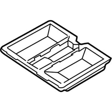 Hyundai 85775-26000-QE Tray-Luggage Center, Under