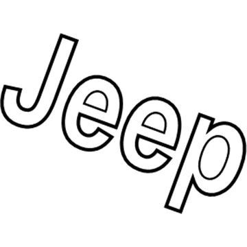 Mopar 55157088AC Nameplate