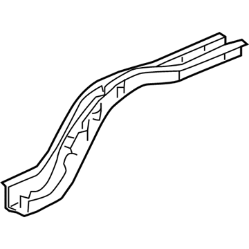 Honda 65661-SDA-A00ZZ Frame, L. RR.