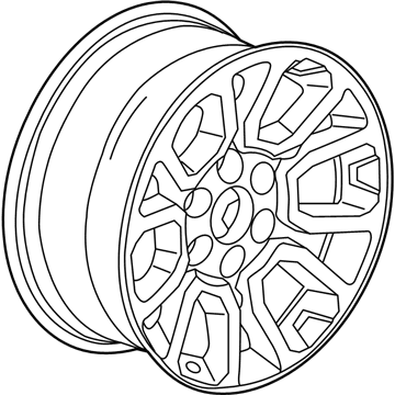 GM 22815067 Wheel, Alloy