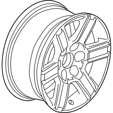 GM 20937768 Wheel, Alloy