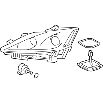 Lexus 81145-53H13 Composite Headlamp