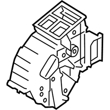 Kia 972043B000 Case-Heater, RH