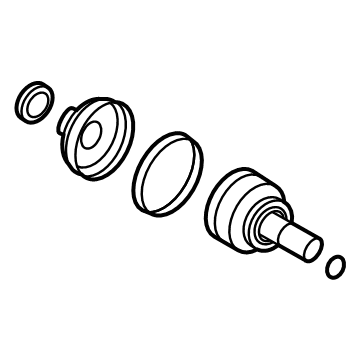 Hyundai 498L3-GI000 JOINT KIT-DIFF SIDE, LH