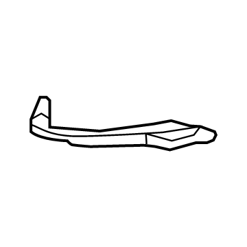 Honda 71140-TE0-A00 Beam, R. FR. Bumper (Upper)
