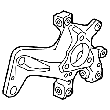 Hyundai 52711-GI000 CARRIER ASSY-REAR AXLE, RH