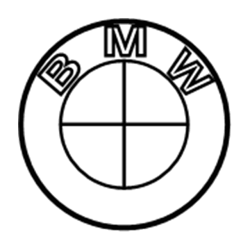 BMW 51-14-7-057-794 Emblem-Rear Or Front