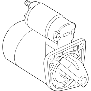 Kia 3610022805RU REMAN Starter