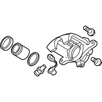 GM 22885101 Caliper