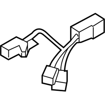 Hyundai 92440-3N030 Bulb Holder And Wiring Assembly