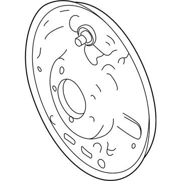 Mopar 5014129AB Plate-Brake Backing