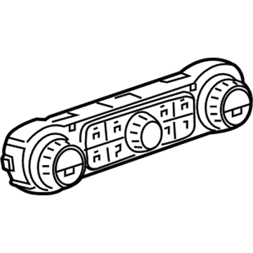 GM 84164475 Dash Control Unit