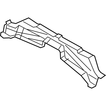 Nissan G4515-3NFMA Extension-Rear Floor, Front