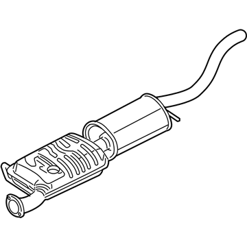 Ford 8A2Z-5230-B Muffler