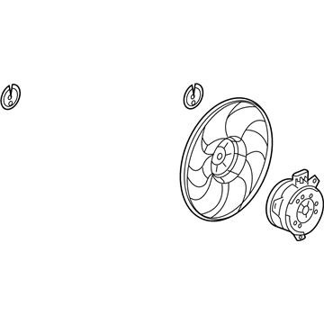 GM 25952812 Fan Motor