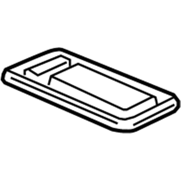 Honda 83305-SHJ-A01ZA Cover A, Second Seat Striker *G64L* (OLIVE)