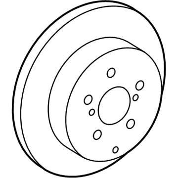 Toyota 42431-47080 Rotor