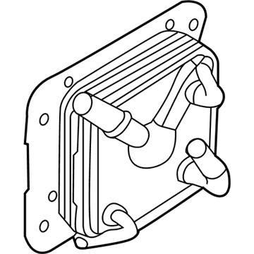 Nissan 21606-3VX0A Cooler Assembly-Auto Transmission