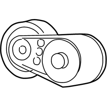 Mopar 4861277AD TENSIONER-Belt