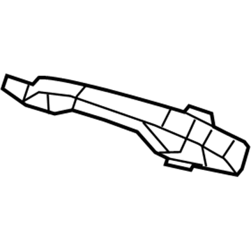 Mopar 1SP27HAVAC Handle-Exterior Door