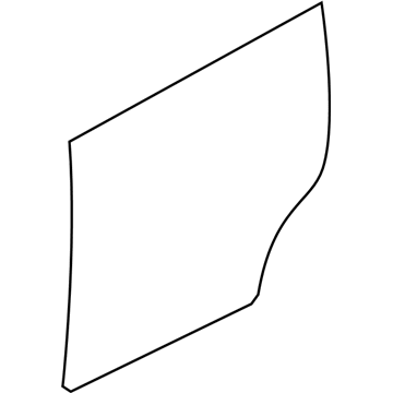 Nissan H2153-5ZAMA Panel-Rear Door, Outer LH