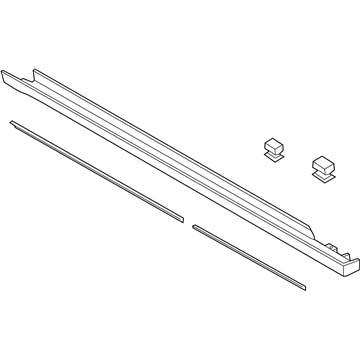 Ford DS7Z-5410176-AB Rocker Molding