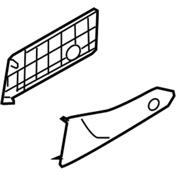 Hyundai 84614-3J000-6T Cover Assembly-Console Side, LH