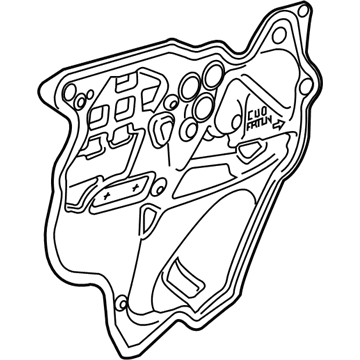 GM 39153886 Water Deflector